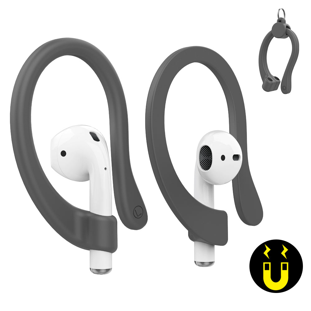 AHASTYLE PT78-M for AirPods 1st 2nd 3rd AirPods Pro Pro 2 Magnetic Ear Hooks 1 Pair Silicone Anti-Lost Earhook AHASTYLE PT78-M for AirPods 1st 2nd 3rd AirPods Pro Pro 2 Magnetic Ear Hooks 1 Pair Silicone Anti-Lost Earhook